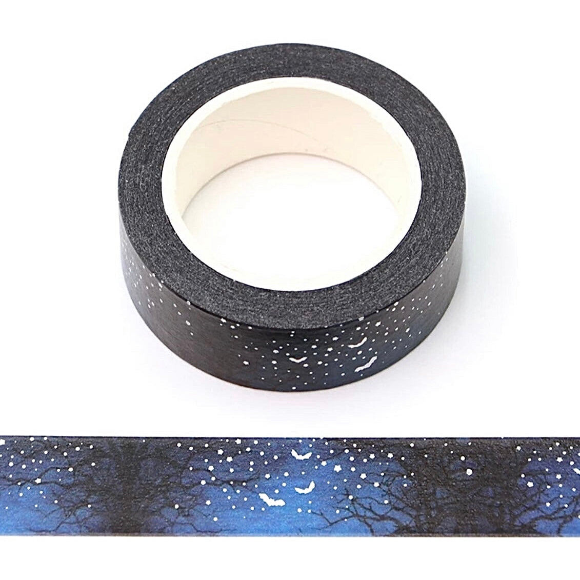 Midnight Bat Washi Tape