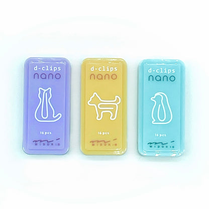 Midori Paperclips D-Clips Nano