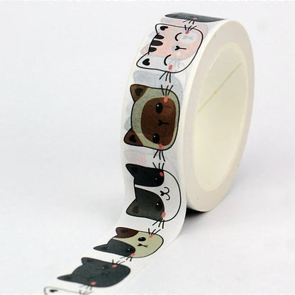 Happy Cats Washi Tape