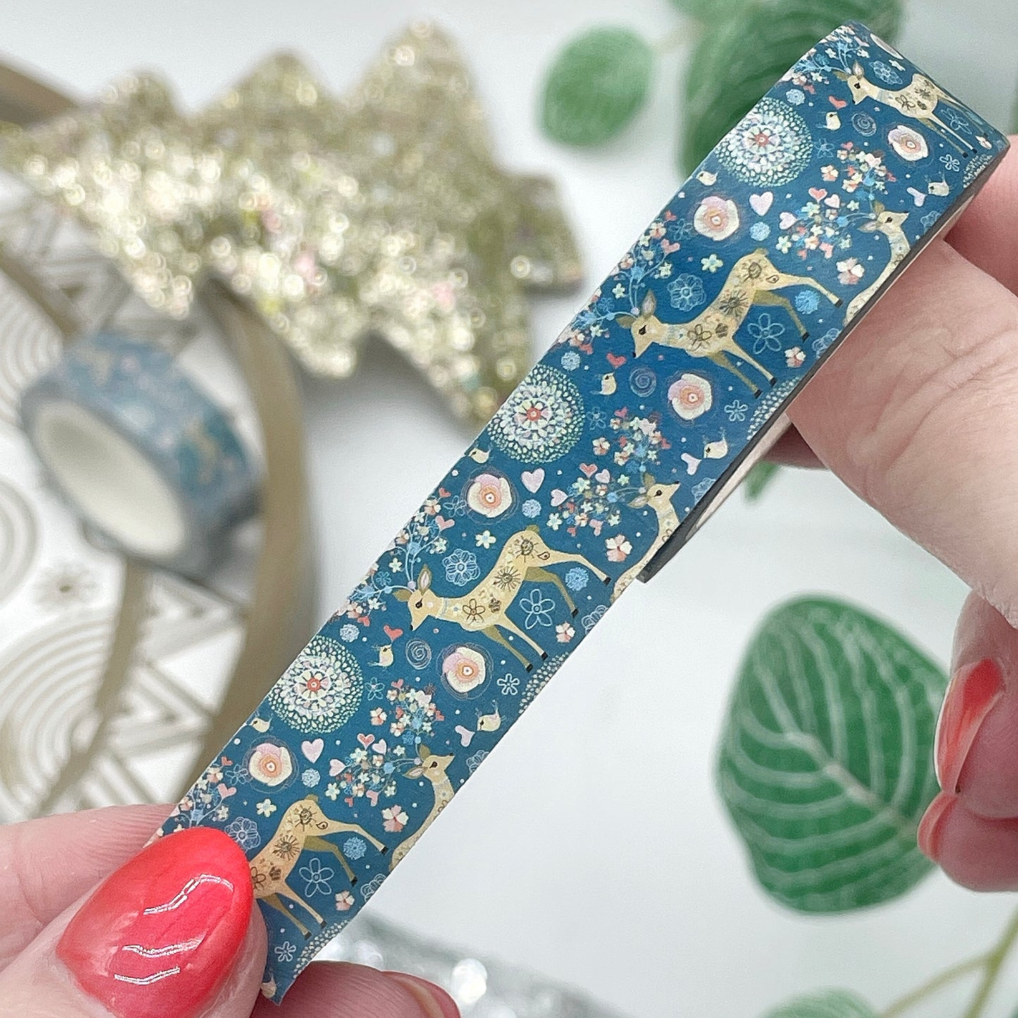 Christmas Reindeer Washi Tape