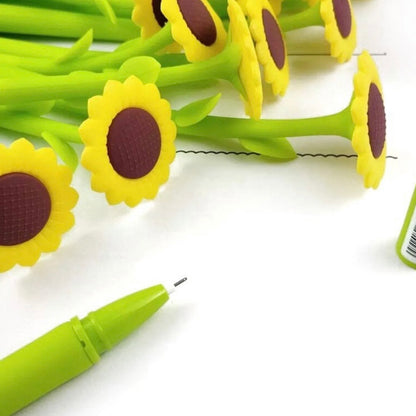 Sunflower Gel Pen - Wobbly