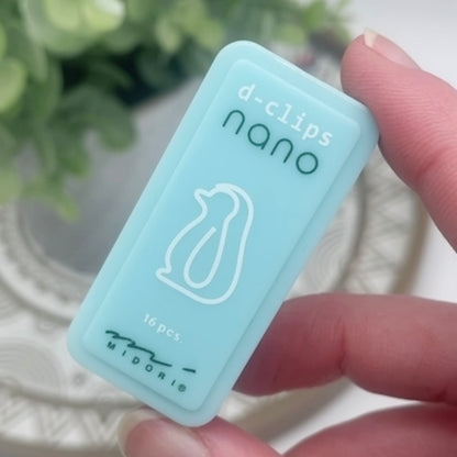 Midori Paperclips D-Clips Nano