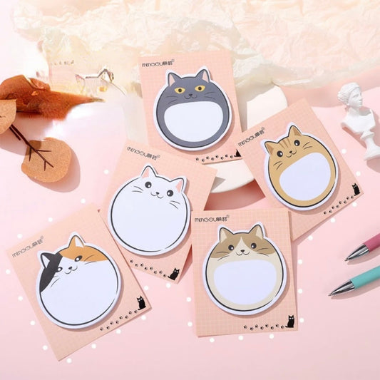 Kawaii Cat Sticky Notes