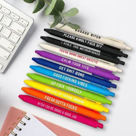 Swear Word Gel Pen Set