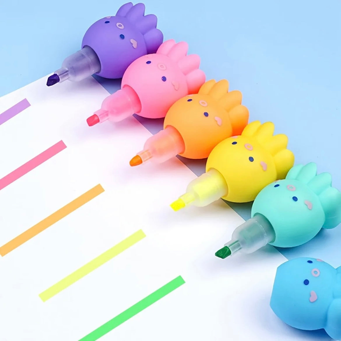 Highlighter Stack Fun Octopus Highlighter Stack – Scribblet Stationery
