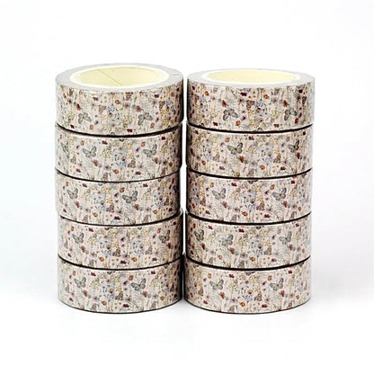 Vintage Butterfly Washi Tape