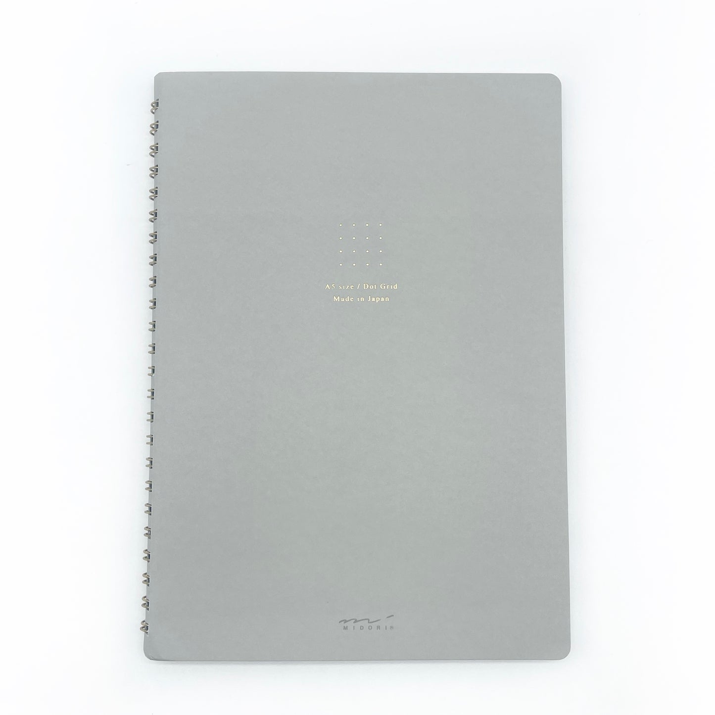 Midori Colour A5 Coil Notebook - Dot Grid