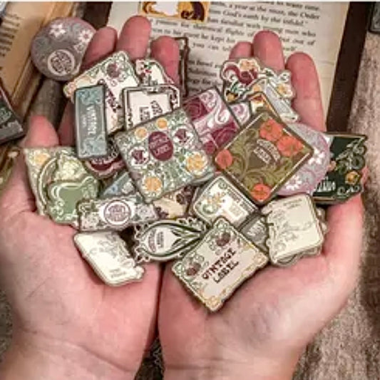 Vintage Label Sticker Set