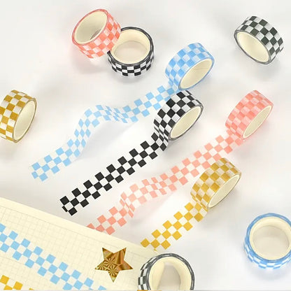 Checkerboard Washi Tape Set of 5