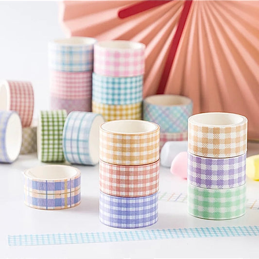 Gingham Washi Tape Set of 4