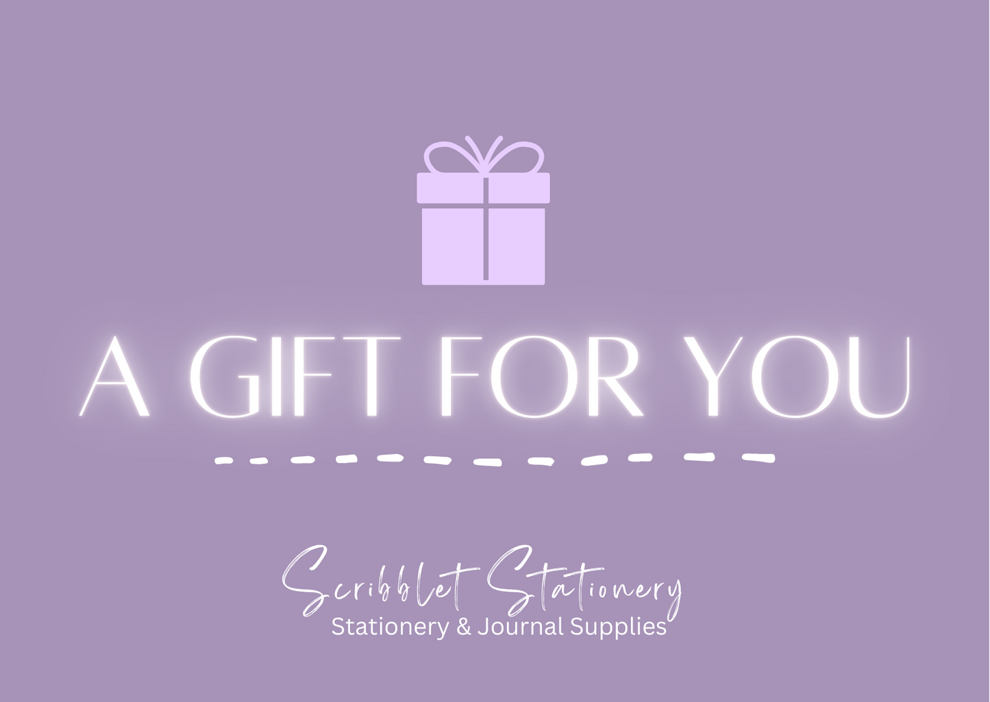 Scribblet Stationery Gift Card