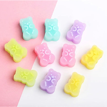 Kawaii Jelly Bear Eraser Set