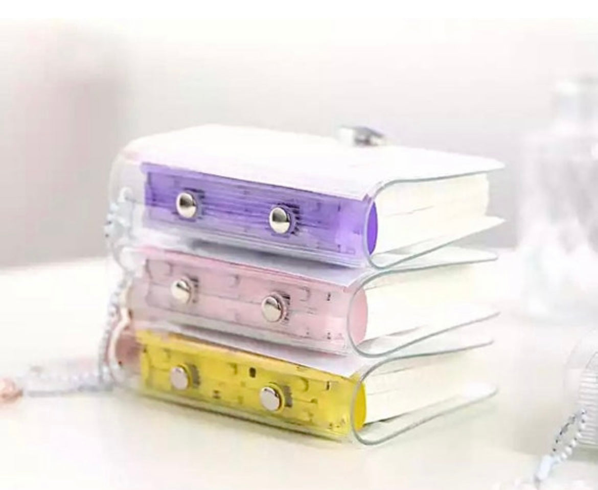 Clear Mini Binder