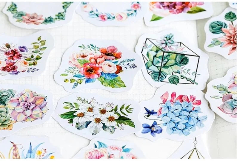 Wild Flower Stickers