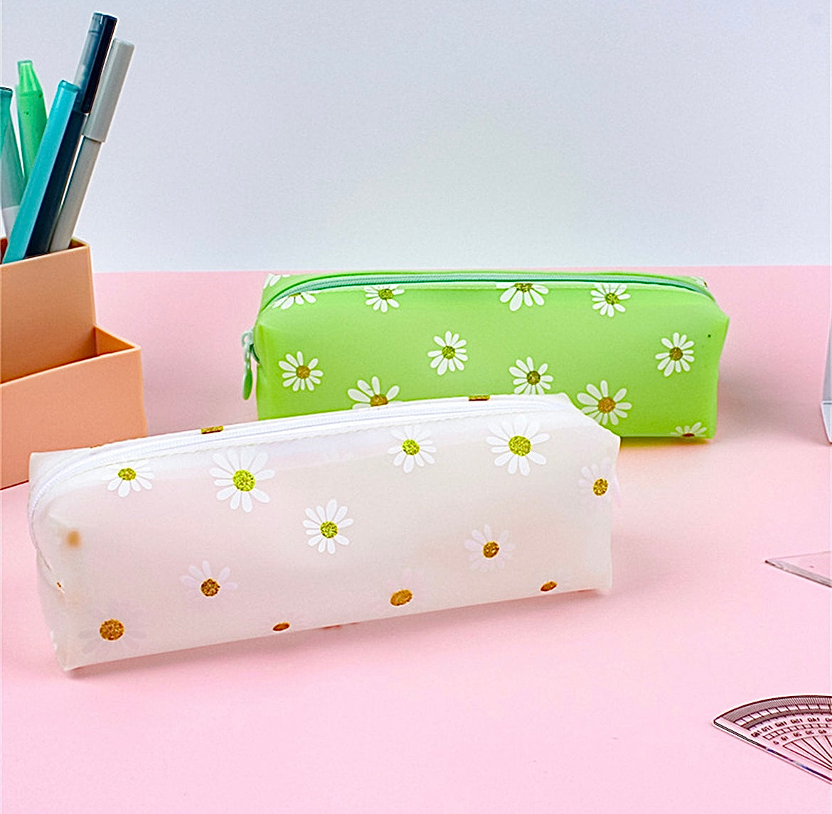 Ditsy Daisy Pencil Case