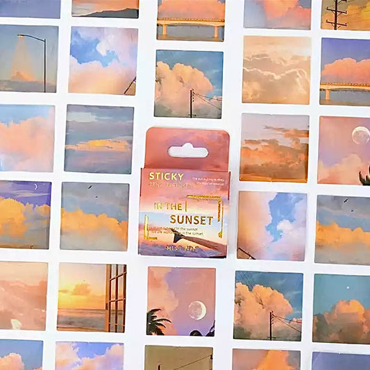 Sunset Cloud Stickers