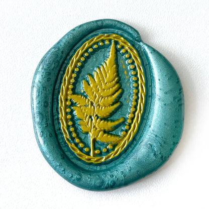 Oval Leaf Wax Seal Head