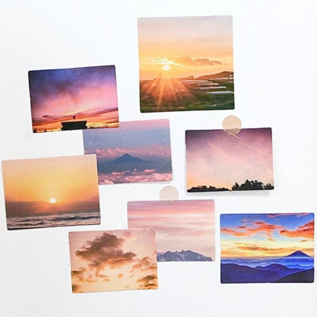 Tropical Sunset Stickers