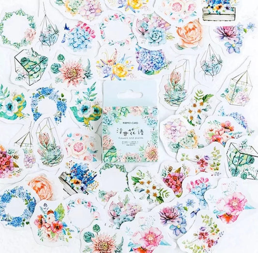 Wild Flower Stickers