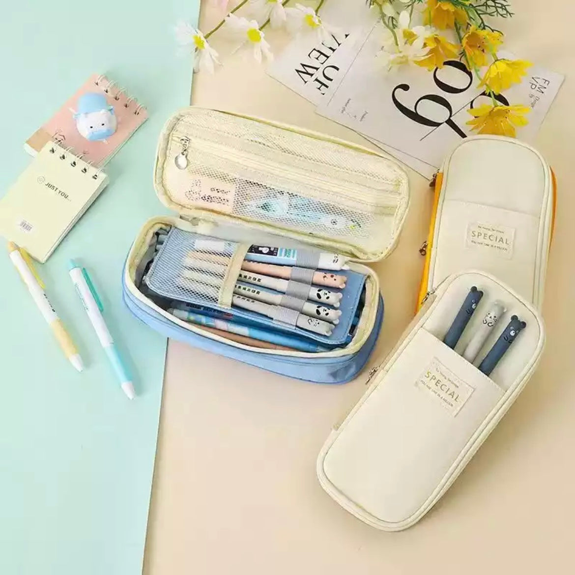 Large Pocket Pencil Case